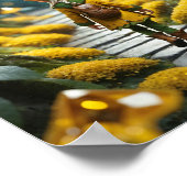 Geel kristal Elf Poster (Hoek)