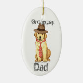 Geel lab Ornament (Rechts)