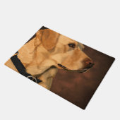 Geel laboratorium deurmat (Schuin)