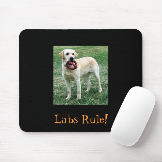 Geel Laboratorium, Labs Rule! Muismat (Met muis)