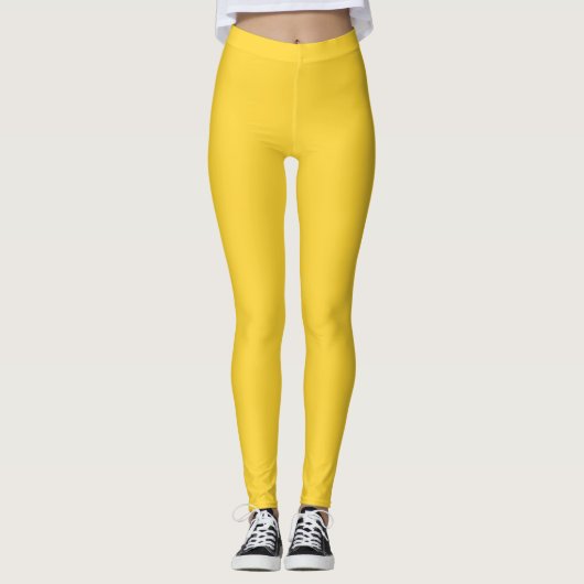 Geel Leggings (Voorkant)