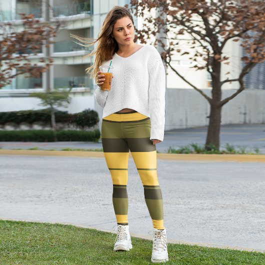 Geel Leggings