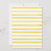 Geel | Lemon Wreath Main Squeeze Vrijgezellenfeest Kaart (Achterkant)