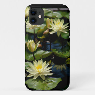 Geel Lotus Waterlelies telefoonhoesje iPhone 11 Hoesje