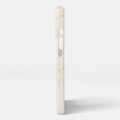 Geel marmeren achtergrond iPhone hoesje (Linkerkant)