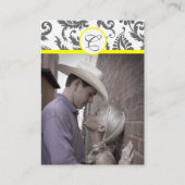 Geel met de Kaarten van de Grijze Berichten van de (Achterkant)