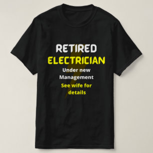 Geel met Gele Geldboete Funny-pensioencadeau T-shirt