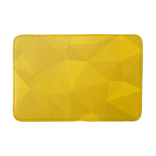 Geel, modern, cool, trendy, stedelijke geometrisch badmat