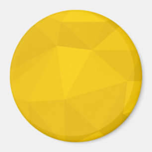 Geel, modern, cool, trendy, stedelijke geometrisch magneet