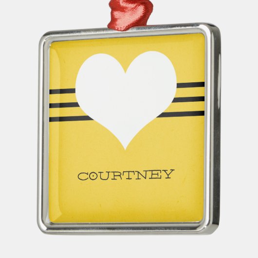 Geel modern Ornament (Links)