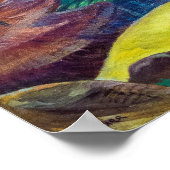 Geel mos | Emily Carr | Poster (Hoek)