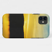 Geel Mt Lake Sunset Case-Mate iPhone Case (Achterkant (horizontaal))