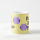 Geel nieuw mam tot tweeling Mok (Center)