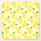 Geel Onderzetter Lemon Paper (Voorkant)