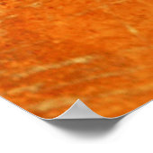 Geel op Oranje Paintball Poster (Hoek)