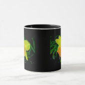 Geel Oranje Daffodil Mok (Midden)