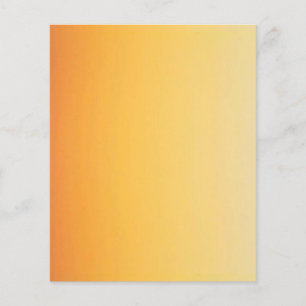 GEEL ORANJE GRADIËNTE ACHTERGROND SJABLOON KLANT FLYER