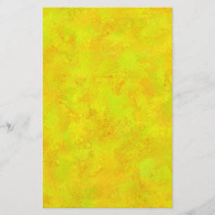 Geel Oranje Groen Abstract Patroon Briefpapier