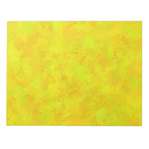 Geel Oranje Groen Abstract Patroon Notitieblok