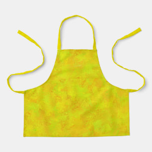 Geel Oranje Groen Abstract Patroon Schort