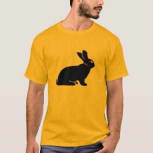 Geel / Oranje konijn T-shirt