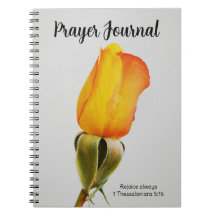 Geel Oranje Roos Faith Prayer Journal