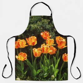 Geel & Oranje Tulpen schort