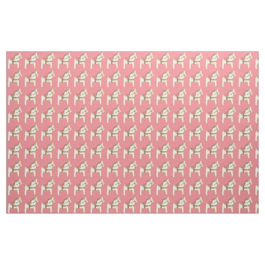 geel paardenweefsel met rozen stof (Yard (91,4 cm))