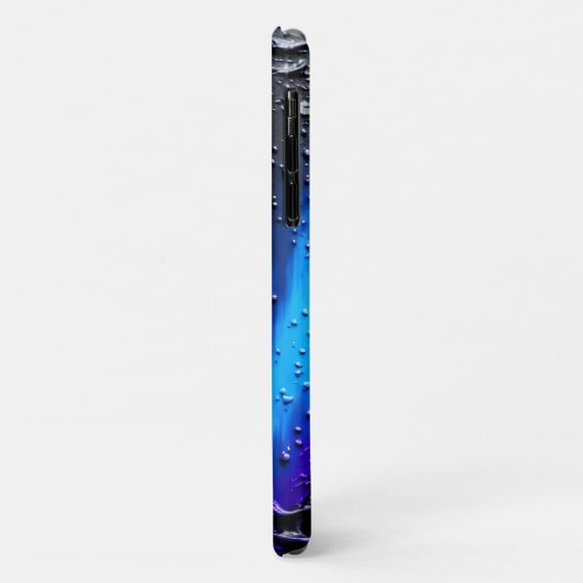 Geel Paars blauw zwart vivid Abstract Case-Mate iPhone Case (Achterkant/links)