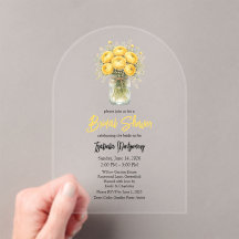 Geel palet ranunculus metson bruidsfeest