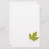 Geel papier van leder in Sycamore (Voorkant / Achterkant)