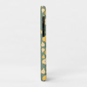  Geel Peer Naadloos Patroon Case-Mate iPhone Case (Achterkant/links)