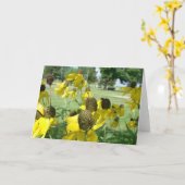 Geel Pet Kaart (Gele Bloem)