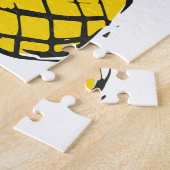 GEEL PINEAPPEL LEGPUZZEL (Zijkant)