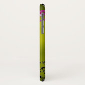 GEEL PINKSTROOMAFLORAAL ZWIRLS, BERRIE DAMASKMONOG Case-Mate iPhone CASE (Achterkant/links)