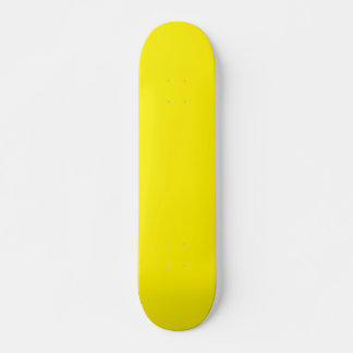 Geel platte kleurenskateboard skateboard
