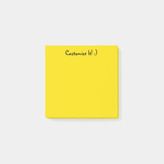 Geel Post-it® Notes (Voorkant)