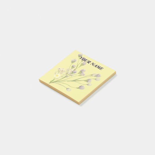 Geel Post-it® Notes (Schuin)