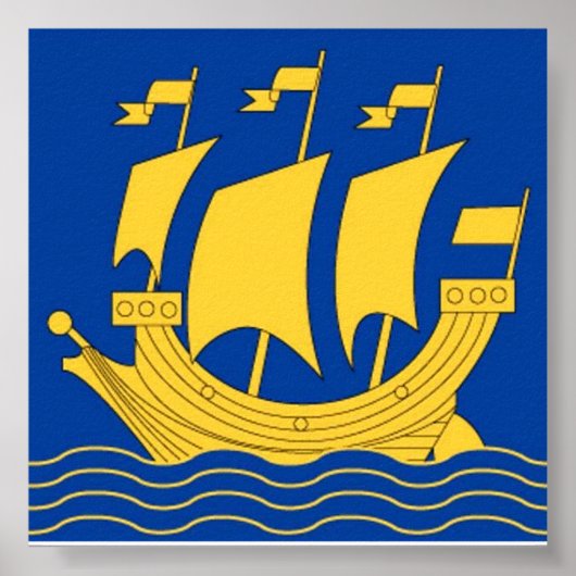 Geel Poster (Voorkant)