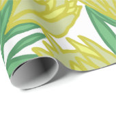 Geel Protheeontwerp, altijd Cadeaupapier (Rol Hoek)