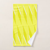 Geel Rhombus patroon Bad Handdoek (Handdoek)