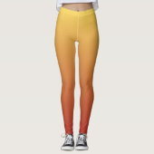 Geel - Rode leggings (Voorkant)