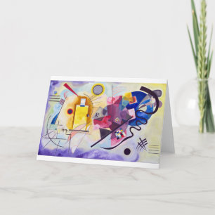 Geel Rood Blauw, Wassily Kandinsky Kaart