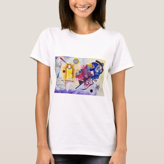 Geel Rood Blauw, Wassily Kandinsky T-shirt (Voorkant)