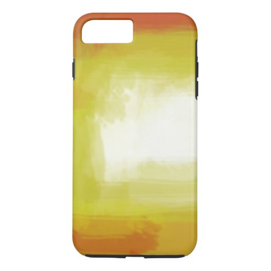 Geel Rood Wit Kleurrijk Abstract Kunstwerk Case-Mate iPhone Case (Achterkant)