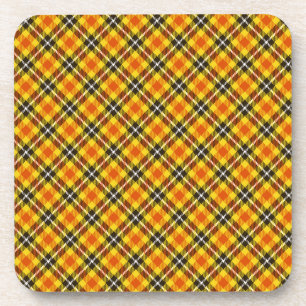 Geel Rood Zwart Geplay Patroon-57577 Bier Onderzetter