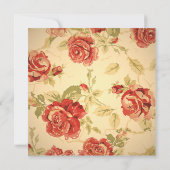 geel roodrood verloving save the date (Achterkant)