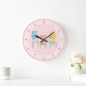 Geel, Roze, en Blauwe Beren op Voorzitters Grote Klok (Huis)