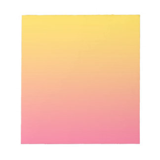 Geel Roze Kleur Notitieblok