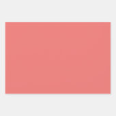 Geel roze theepot en bekerpatroon inpakpapier vel (Voorkant 3)